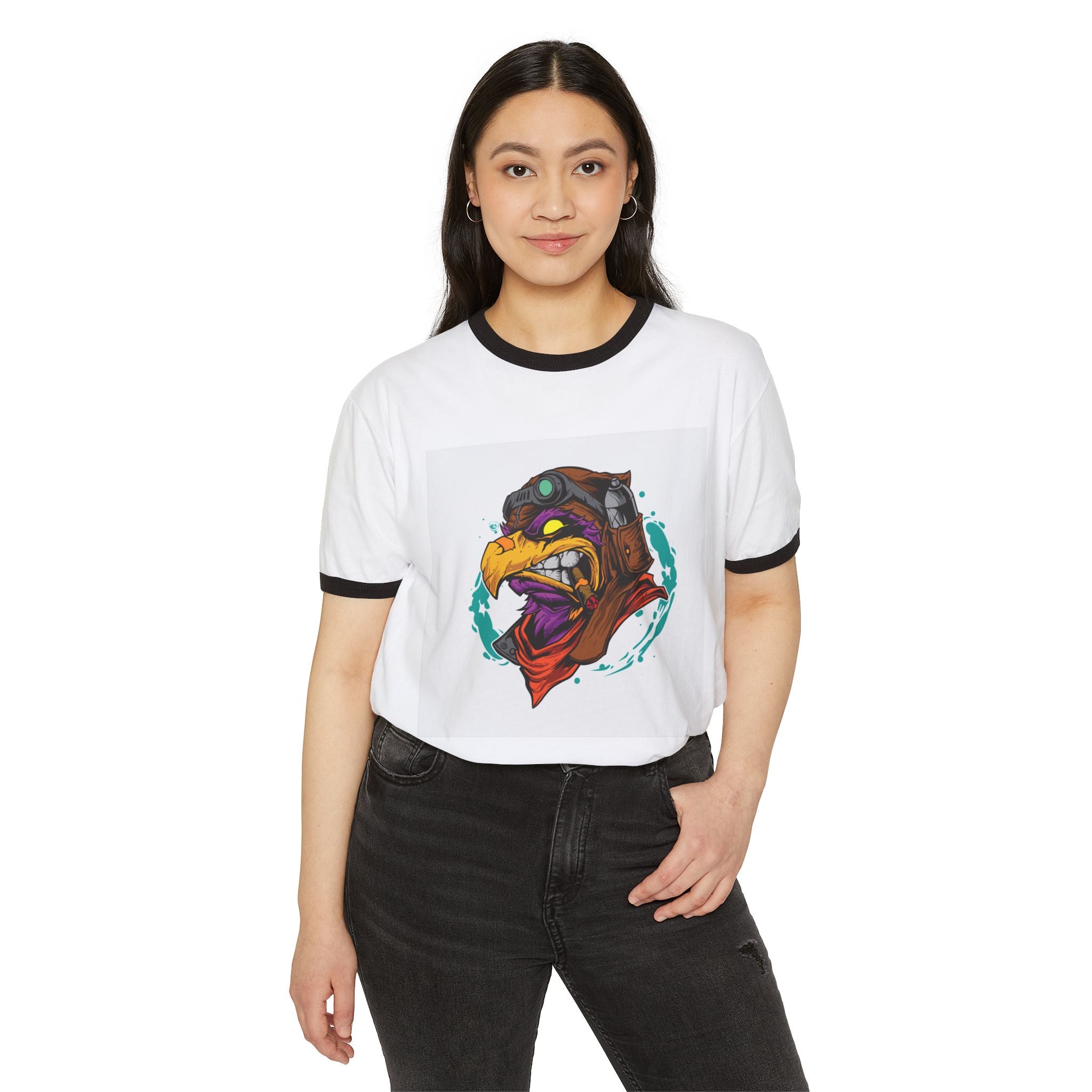 Unisex Cotton Ringer T-Shirt