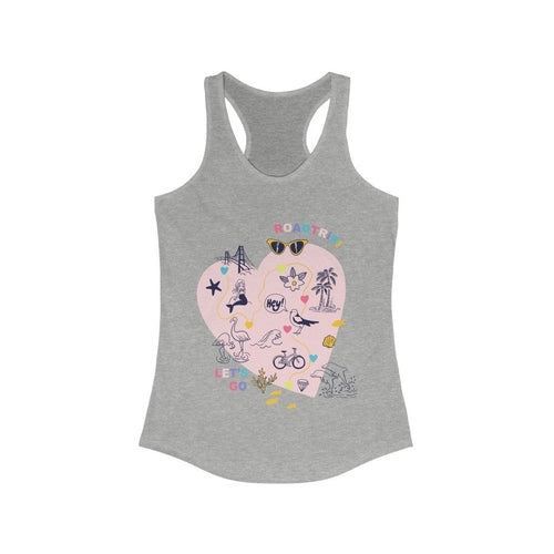 Let's Go Road Trip Racerback Tank Top