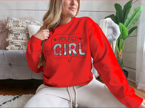 Inspirational Quote for Girls. Sweatshirt